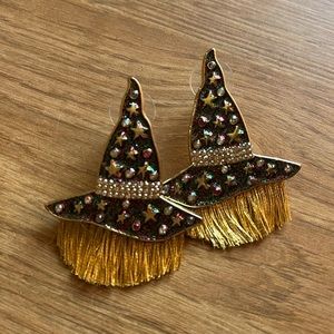 Sugarfix Baublebar Starry Witch Hat Fringe Drop Earrings
